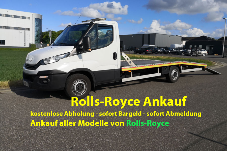 Rolls-Royce Ankauf Rolls-Royce Ankauf