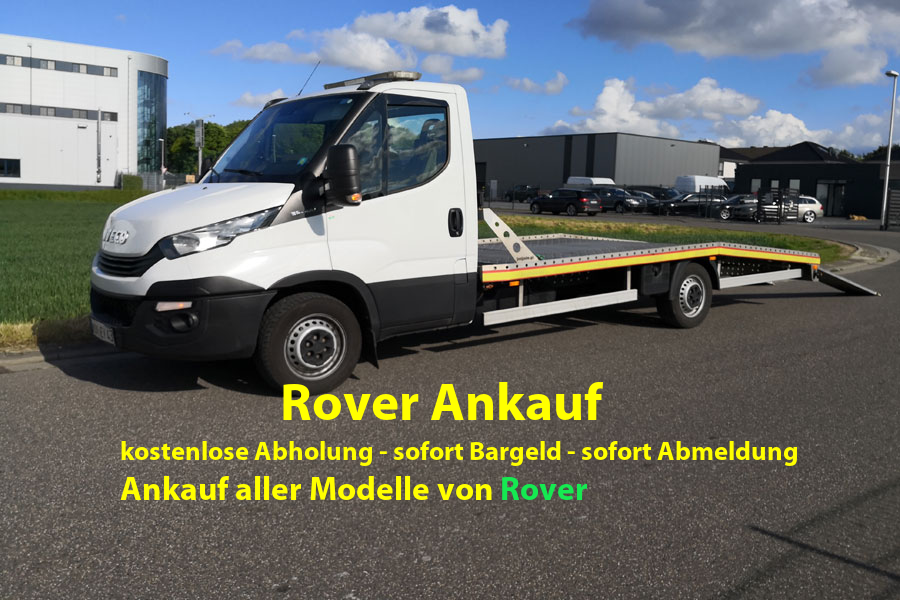 Rover Ankauf Rover Ankauf